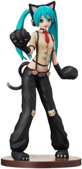 SEGA-Hatsune Miku: Project Diva Arcade Future Tone SPM Figure Hatsune Miku - Kitty Cat