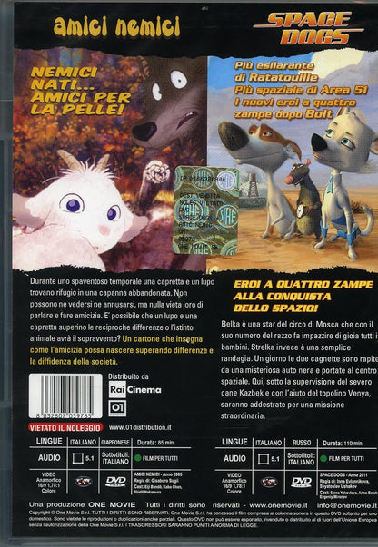 Amici Nemici / Space Dogs (2 Dvd)