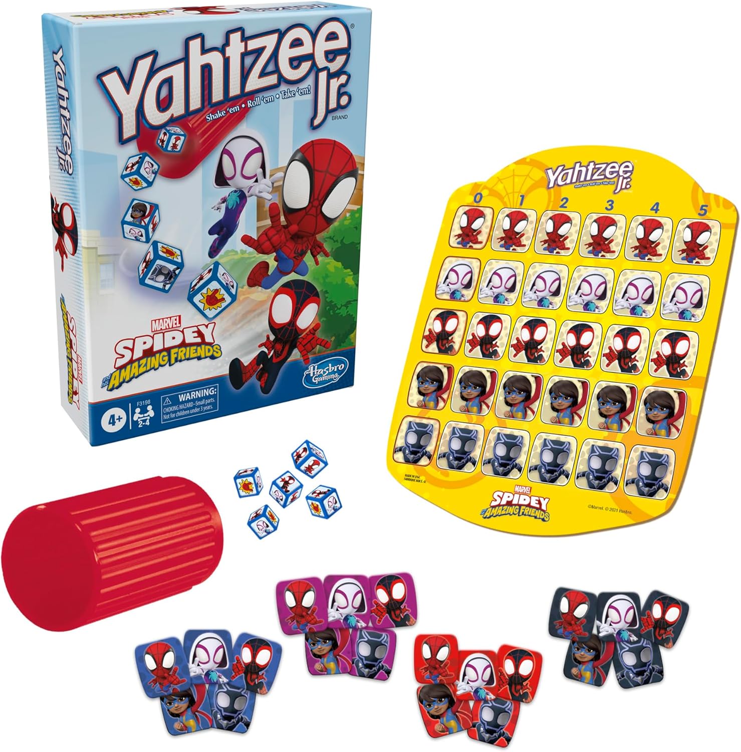 Yahtzee Junior Spidey & Friends