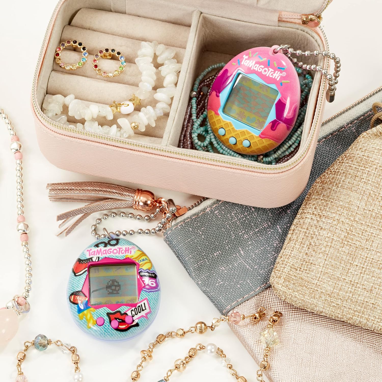 TAMAGOTCHI Bandai Original Tama Picnic Digital Pet | Nurture And Raise The Original Electronic Pet Japanese Kids Toys For Girls And Boys Make Great 90s Retro Gifts