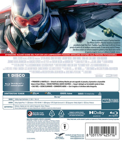 Captain America: Brave New World - Bd