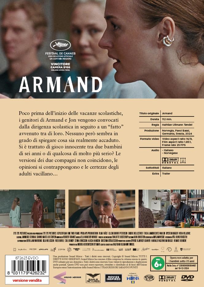 Armand - Dvd