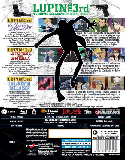 Lupin III - Tv Movie Coll. "2004 - 2006" - (3 Bd