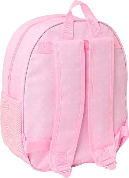 Safta MINNIE MOUSE 3D School Backpack, with 3D Design, Adaptable to Cart, Ideal for Children of Different Ages, Comfortable and Versatile, Quality and Resistance, 27 x 10 x 33 cm, pink, M, Casual