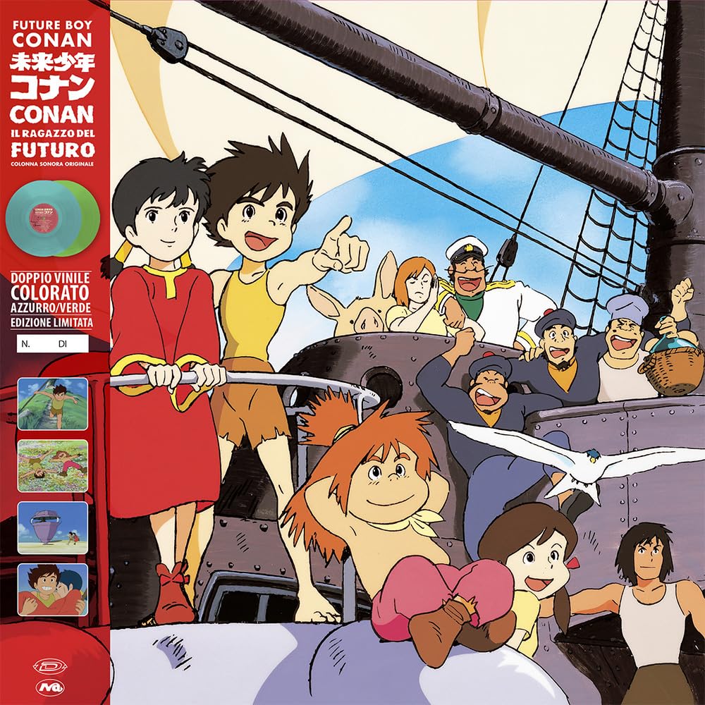 Conan, Il Ragazzo Del Futuro (Colonna Sonora Originale) / Various (Limited Edition) (Turquoise/Green Vinyl) (2 Lp)