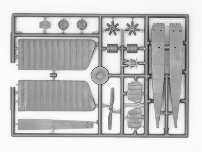 ICM- 1:72-Pfalz E.IV, WWI German Fighter Kit de Modelo, Standart (ICM72121