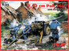 ICM 1:35-7,62 cm Pak 36(r) with German Crew (4 figures
