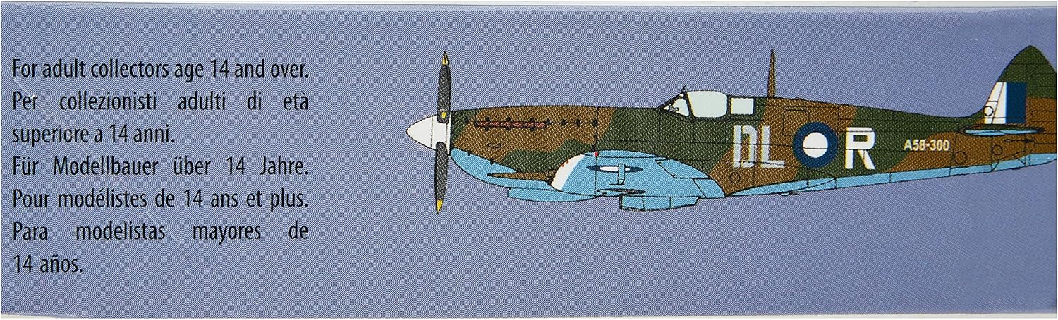 ICM ICM48067 1:48-Spitfire Mk.VIII, WWII British Fighter, 19.1 x 23.4 x 6.4 centimetres