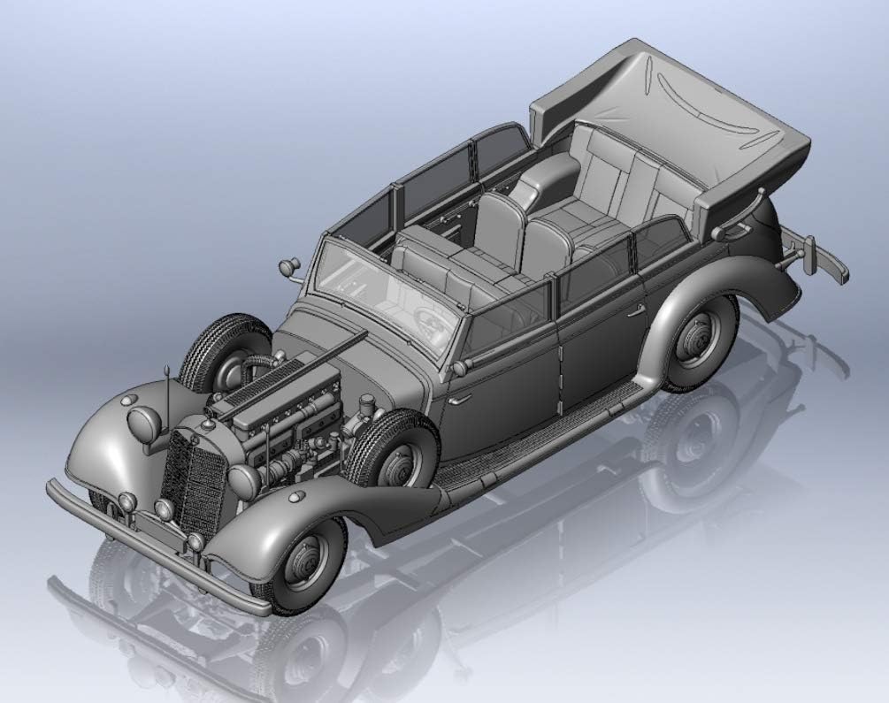 ICM ICM35533 Other License 1:35-Typ 770K (W150) Tourenwagen, DE Leader s Car