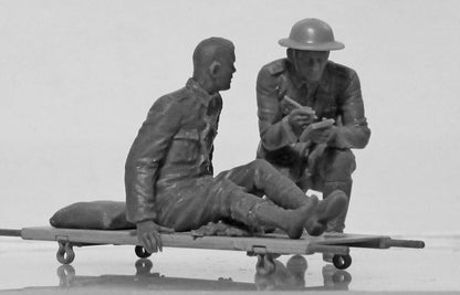 ICM Men's Icm 35694 Figures 1 35 WWI US Medical Personnel 4 Figs, Gray, 1.57x10.35x7.56 UK