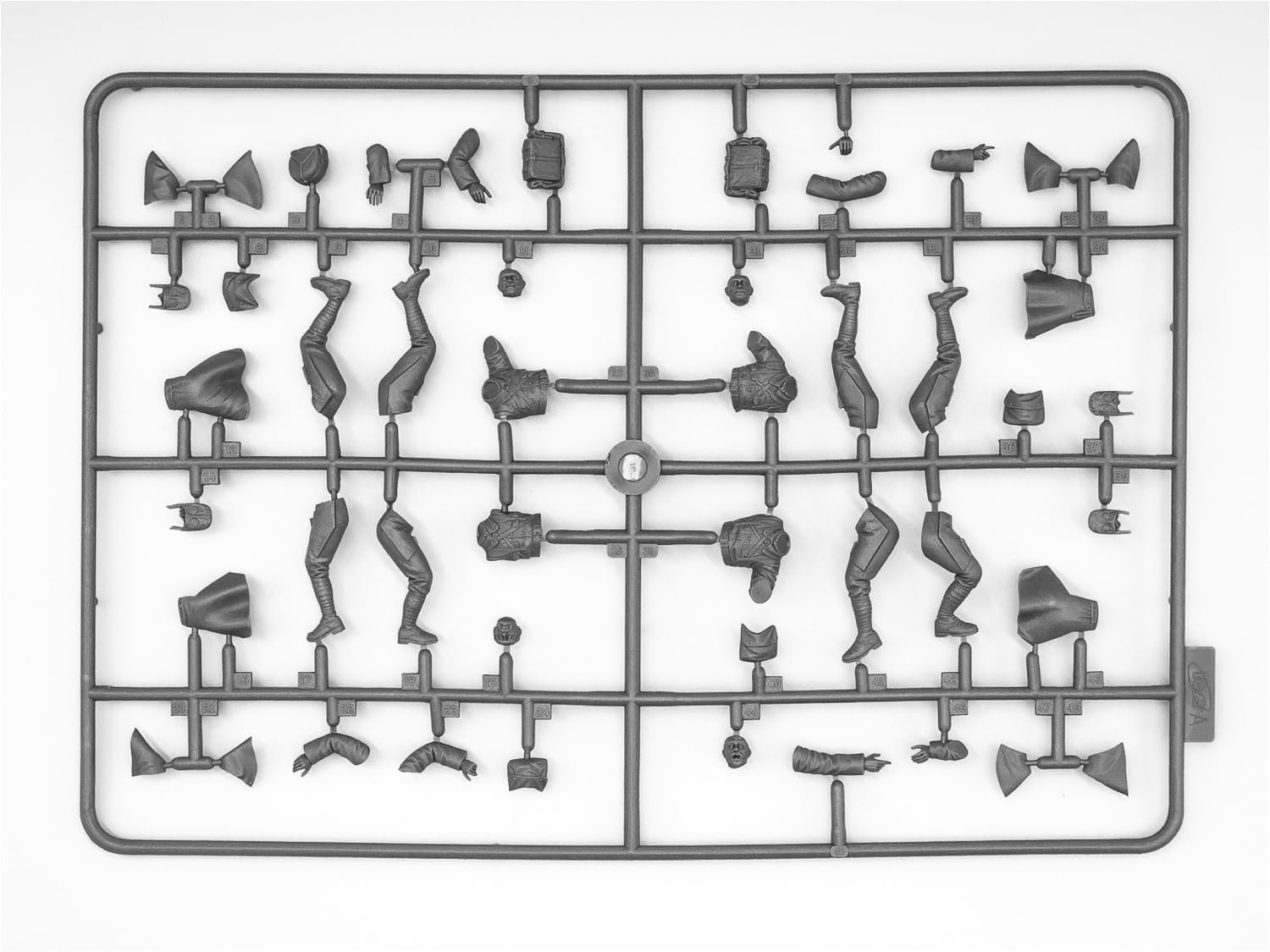 ICM 1:35 - French Infantry in Gas Masks (1918) 4 Figs