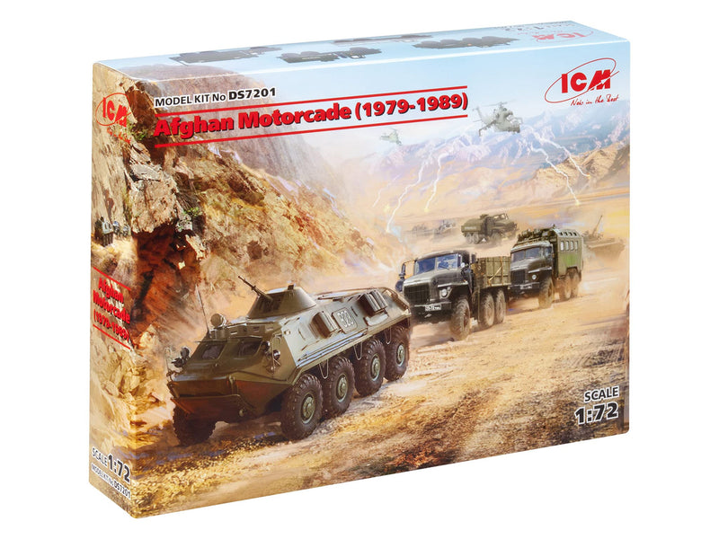ICM Diorama 1:72 - Afghan Motorcade (1979-1989