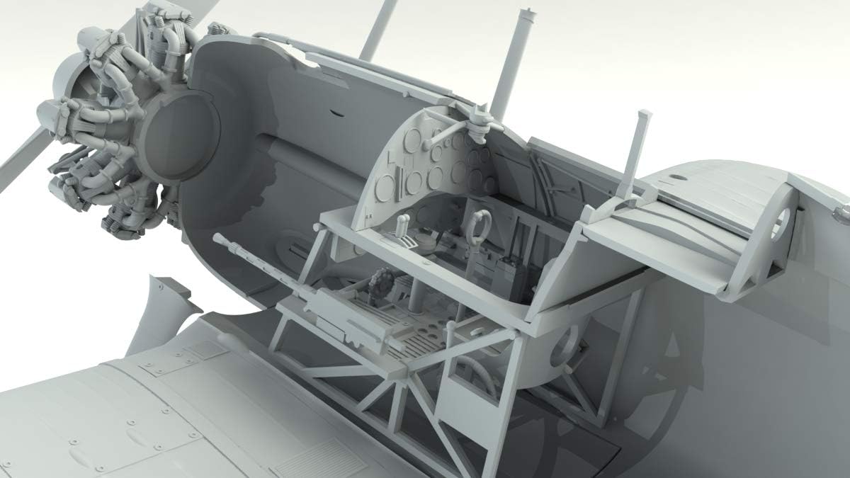 ICM 1:32 - Gloster Gladiator MK.I, Luchador británico de la Segunda Guerra Mundial
