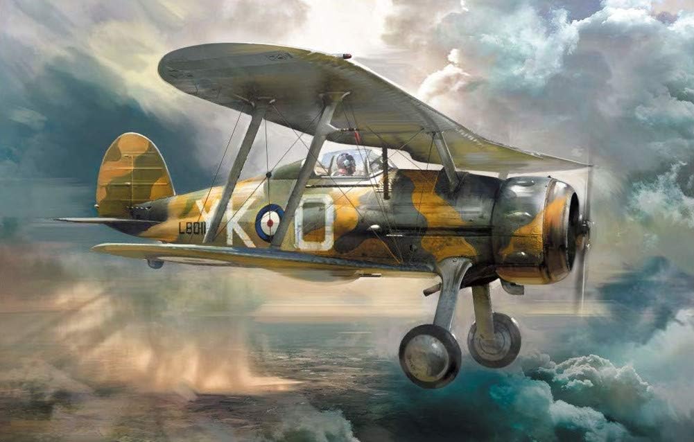 ICM 1:32 - Gloster Gladiator MK.I, Luchador británico de la Segunda Guerra Mundial