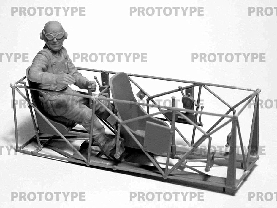 ICM 1:32 - WWII Allies Pilots in The Cockpit (GB, US, RU