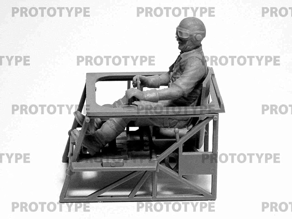 ICM 1:32 - WWII Allies Pilots in The Cockpit (GB, US, RU