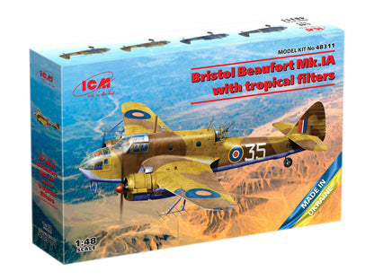 ICM 1:48 - Bristol Beaufort Mk.IA with Tropical Filter