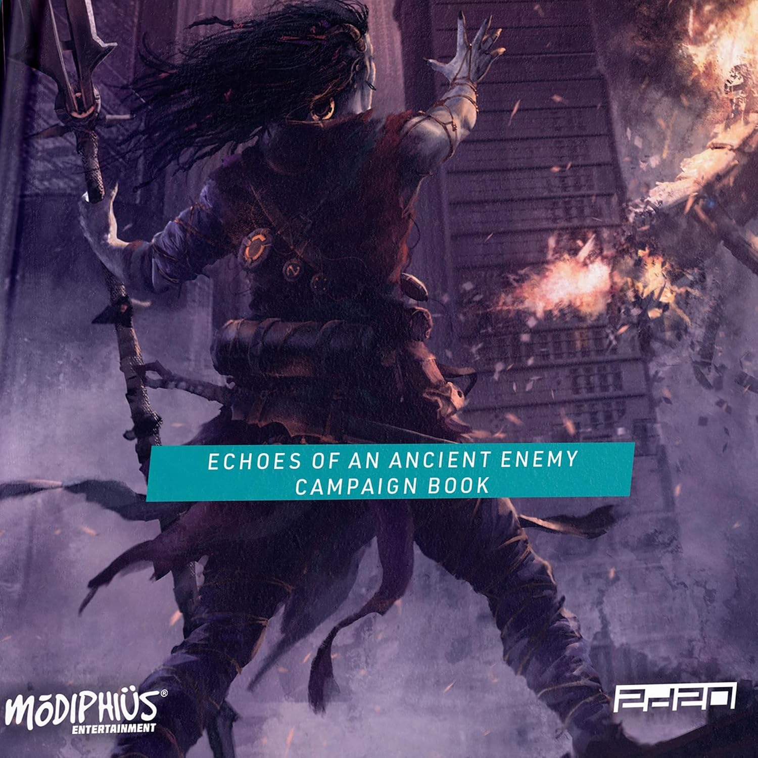 Modiphius Entertainment: Dreams & Machines: Echoes Of An Ancient Enemy - Hardcover Campaign RPG Book, Adventure in New Territory, 12 Full Adventures