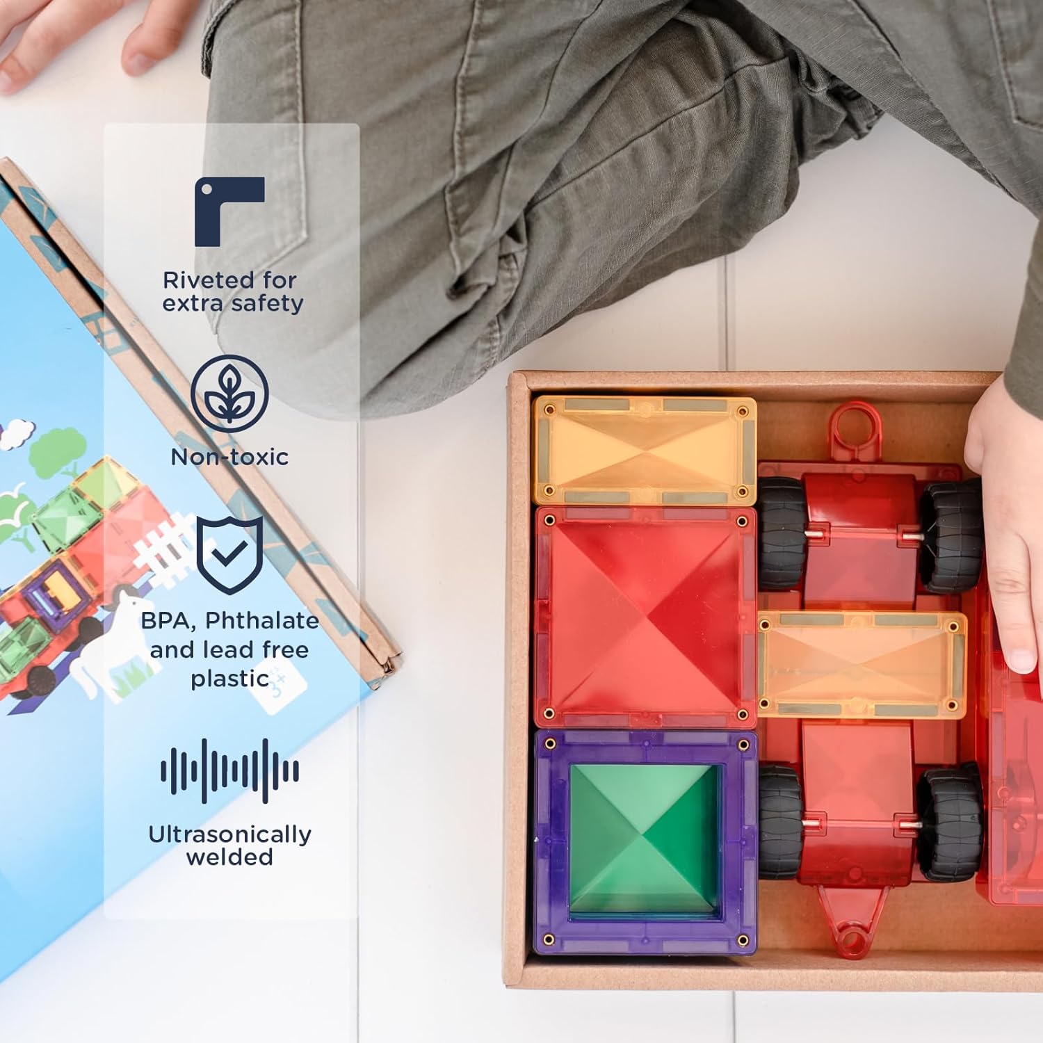 Connetix - Rainbow Motion Pack - 24 Pieces - (Ct-R-00024-Mo)