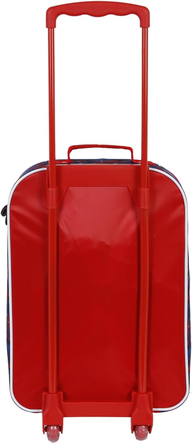Marvel: Karactermania - Spiderman - Valigia Trolley Soft 3D Speed