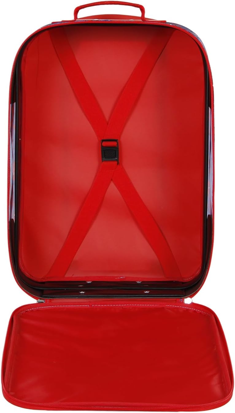 Marvel: Karactermania - Spiderman - Valigia Trolley Soft 3D Speed