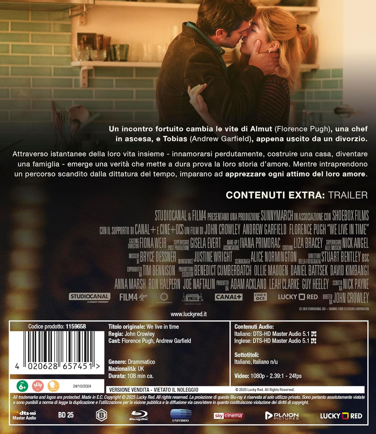 We Live In Time - Tutto Il Tempo Che Abbiamo