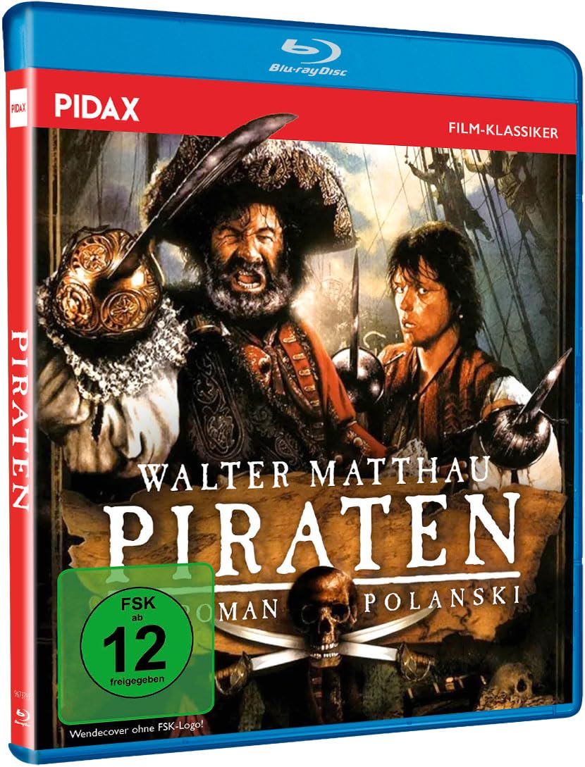 Piraten / Roman Polanskis preisgekrönter Abenteuerfilm mit Walter Matthau (Pidax Film-Klassiker