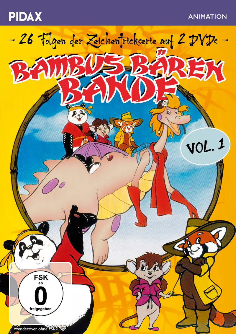 Bambus-Bären-Bande, Vol. 1 / 26 Folgen der beliebten Zeichentrickserie (Pidax Animation)