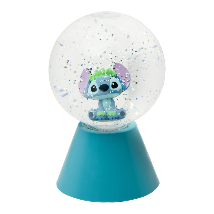 Paladone Disney Lilo & Stitch LED Glitter Ball, Officially Licensed Gift, Colour Changing Light-Up Snow Globe for Kids, Teens, Adults, Compact Design