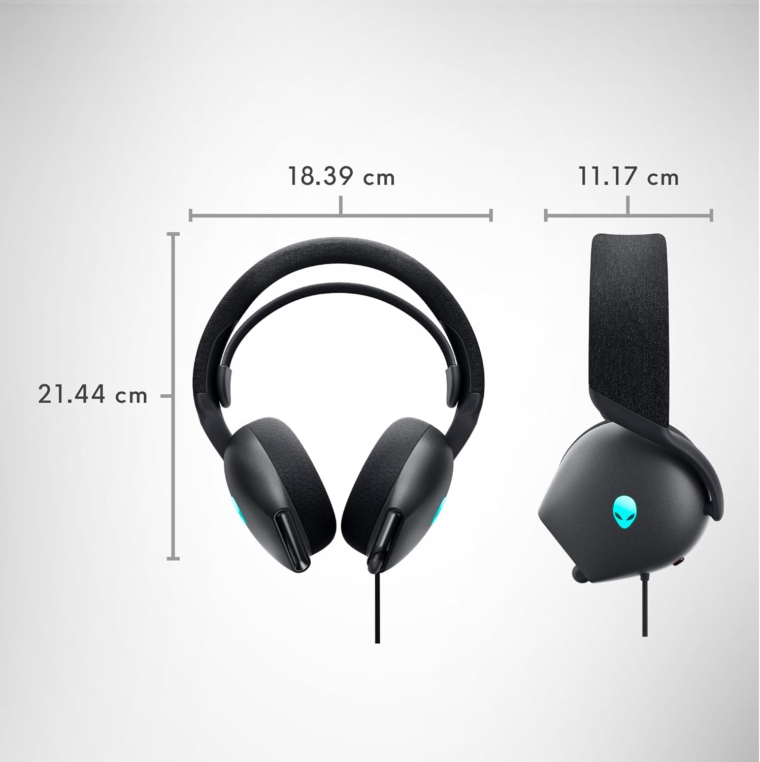Alienware Wired Gaming Headset - AW520H (Dark Side of the Moon