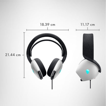 Alienware Wired Gaming Headset - AW520H (Lunar Light