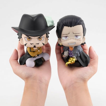 One Piece Look Up Statue Dracule Mihawk - 11 cm, Weiß, Glossy Finish, Vibrant Color Family