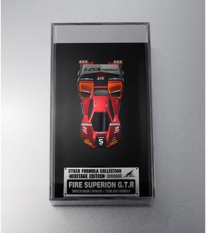 Future GPX Cyber Formula Fahrzeug Fire Superion G.T.R Heritage Edition 14 cm