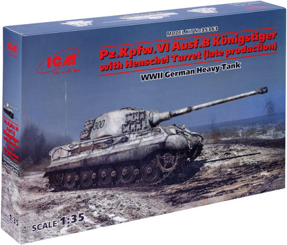 ICM 1:35 - Pz.Kpfw.VI Ausf.B King Tiger w/Henschel Turret