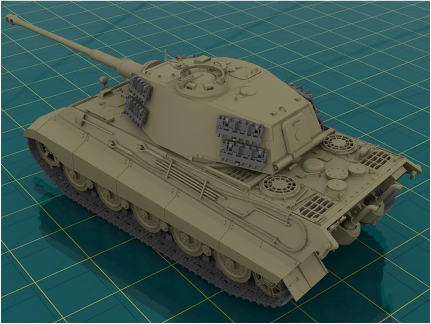 ICM 1:35 - Pz.Kpfw.VI Ausf.B King Tiger w/Henschel Turret
