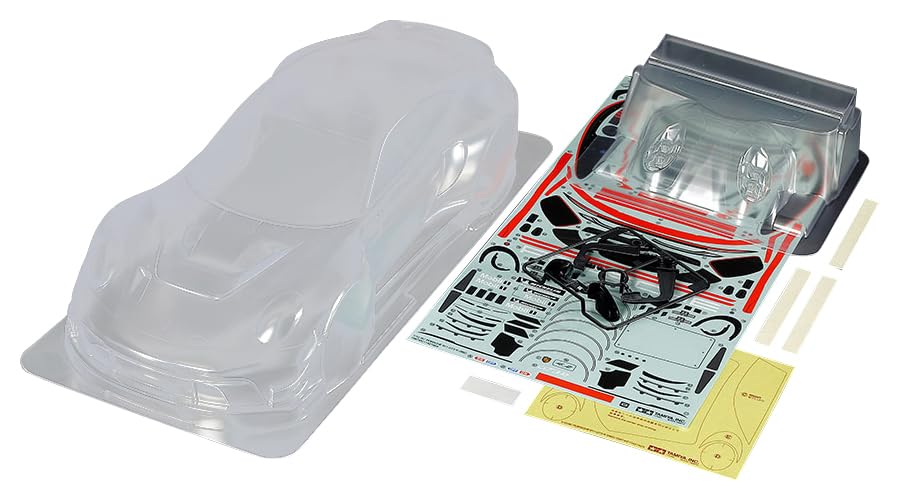 Tamiya (TAMIYA) RC Spare Parts No.1752 SP.1752 1/10RC Porsche 911 GT3 R (992) Unpainted Spare Body Set 51752