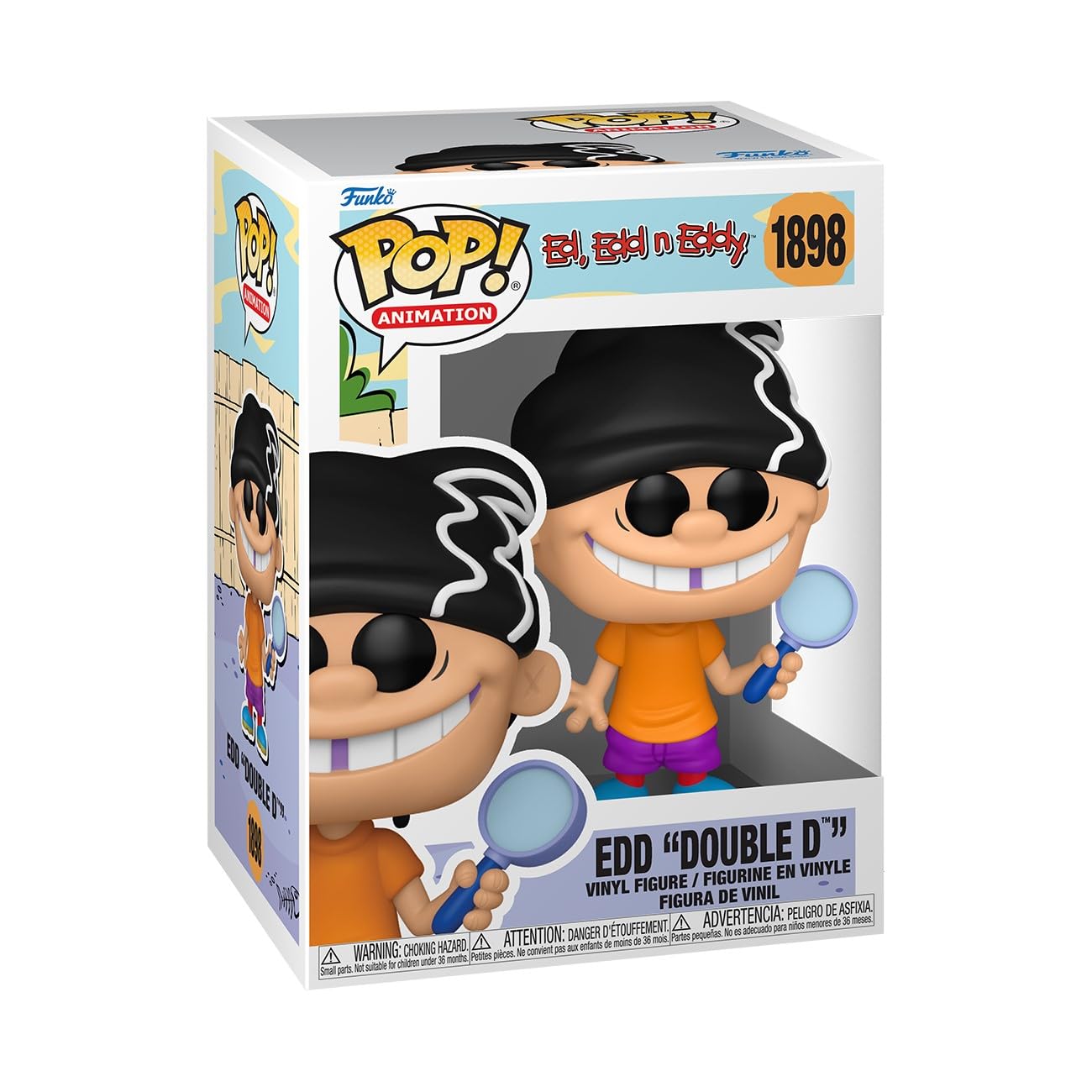 Funko Pop! Animation: EE&E - Double D - Ed EDD N Eddy - Figura de Vinilo Coleccionable - Idea de Regalo - Mercancia Oficial - Juguetes para Niños y Adultos - TV Fans - Muñeco para Coleccionistas