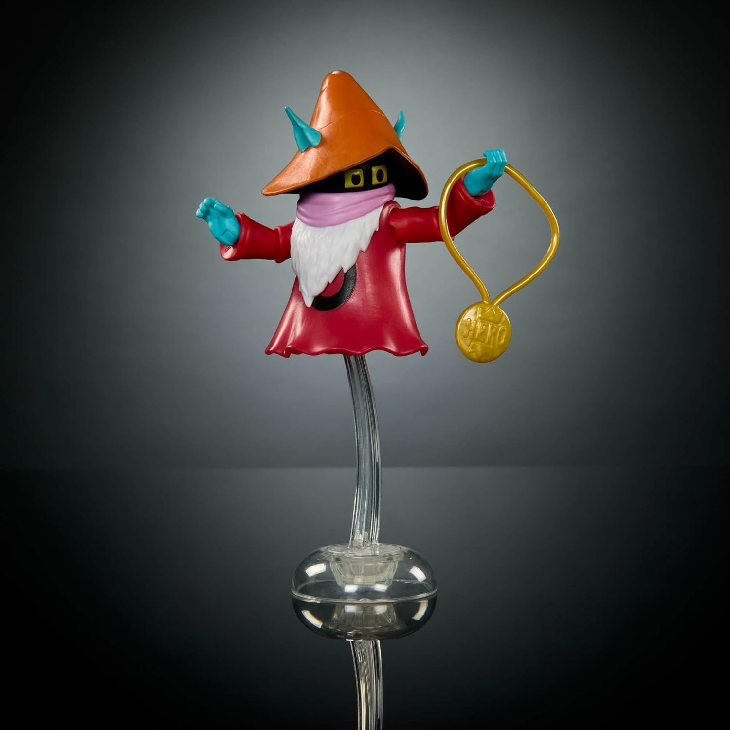 Masters of the Universe Origins Action Figure Cartoon Collection Orko, 5.5-inch 1980s MOTU TV Magician, Detailed Design, Stand & Montork Head, JBM92