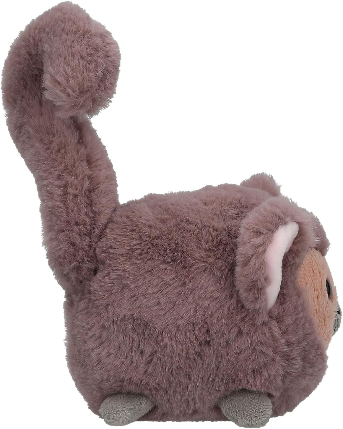 Depesche 13602 TOPModel Juicy - knuffeldier aapje in bruin, met rond lichaam, ca. 12 cm groot pluche dier met lange staart
