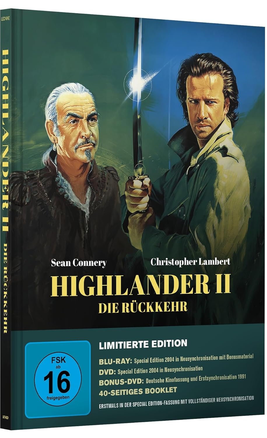 Highlander 2 - Die Rückkehr - Mediabook - Limited Edition (Blu-ray+DVD