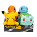 Pokemon Pokémon 20 cm pluche PKW4413-12 Kies Cuddly Edition - Squirtle, Pikachu, Charmander, Bulbasaur - officieel verstopt speelgoed voor kinderen 2+