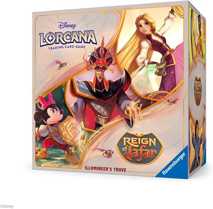 Ravensburger Disney Lorcana Trading Card Game - Illumineer's Trove Set - Set 8 Reign of Jafar - Gift Set for Adults & Kids Age 8 Years Up - Collectable TCG