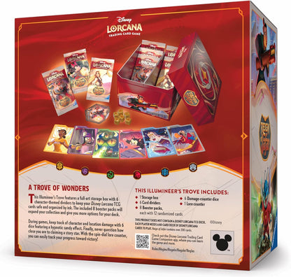 Ravensburger Disney Lorcana Trading Card Game - Illumineer's Trove Set - Set 8 Reign of Jafar - Gift Set for Adults & Kids Age 8 Years Up - Collectable TCG