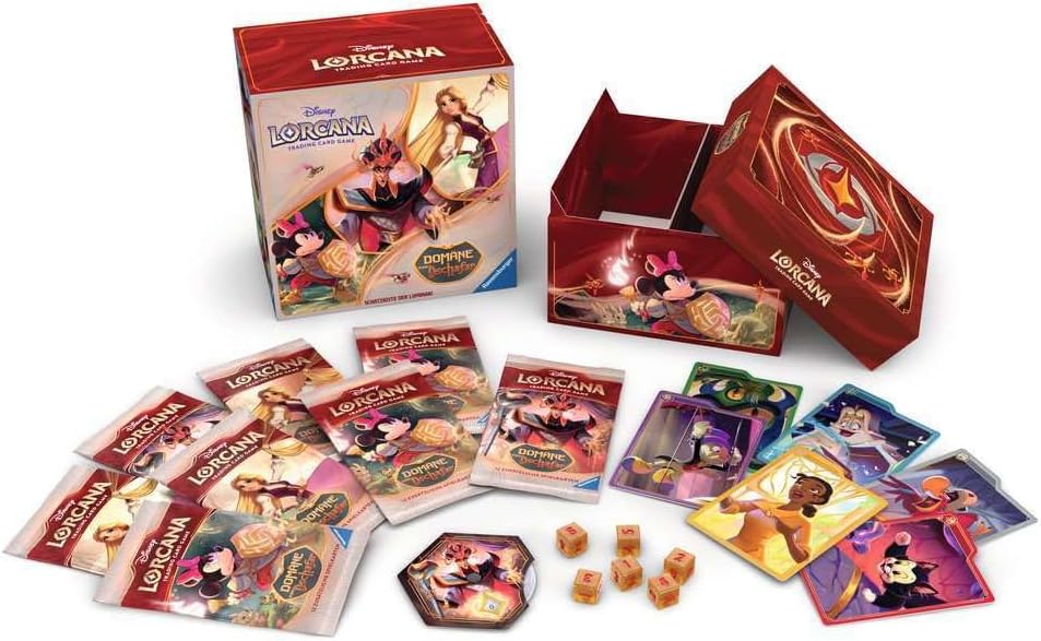 Disney Lorcana Trading Card Game: Domäne von Dschafar - Schatzkiste der Luminari (Deutsch