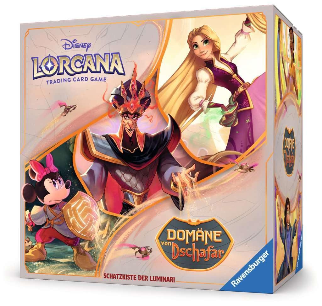 Disney Lorcana Trading Card Game: Domäne von Dschafar - Schatzkiste der Luminari (Deutsch