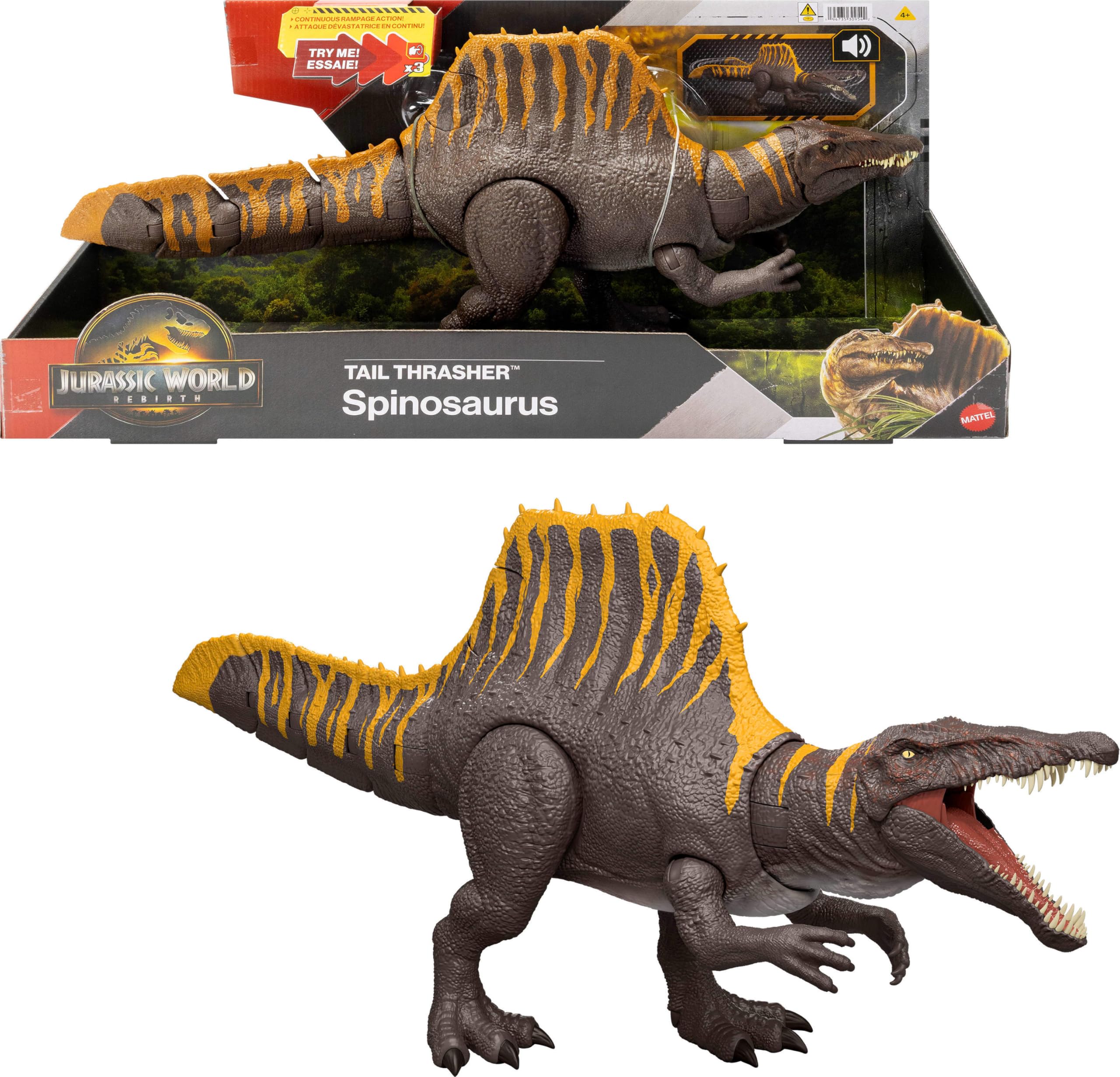 Mattel Spinosaurus Jurassic World Rebirth