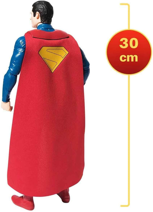 DC Comics, SUPERMAN 30-cm Superhero Action Figure, Kids’ Toys for Boys and Girls’ Pretend Play, For Ages 4 and Up