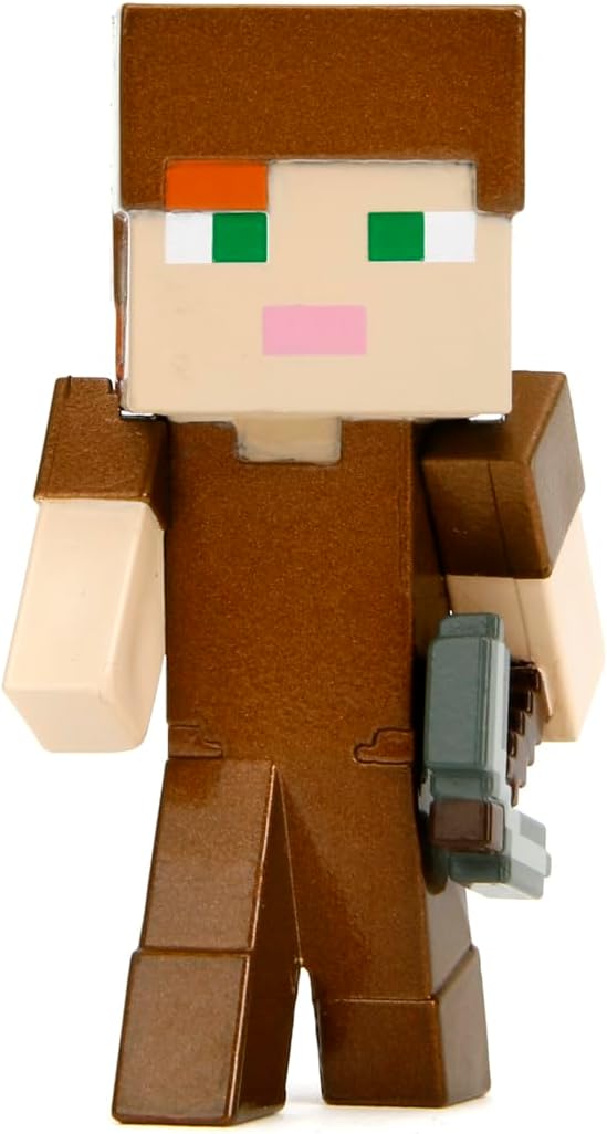 Minecraft 2.5In Metalfigs 4Pk W3
