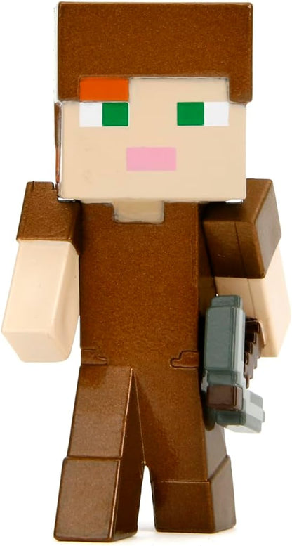 Minecraft 2.5In Metalfigs 4Pk W3
