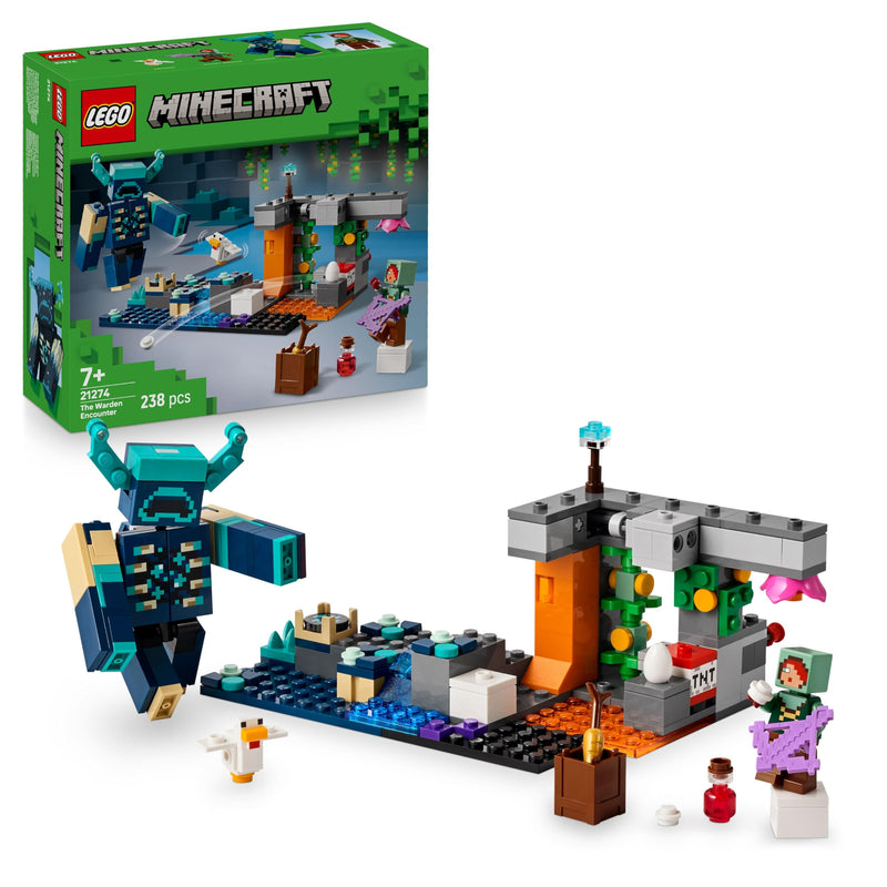 Lego: 21274 - Minecraft - L'Incontro Con Il Sorvegliante